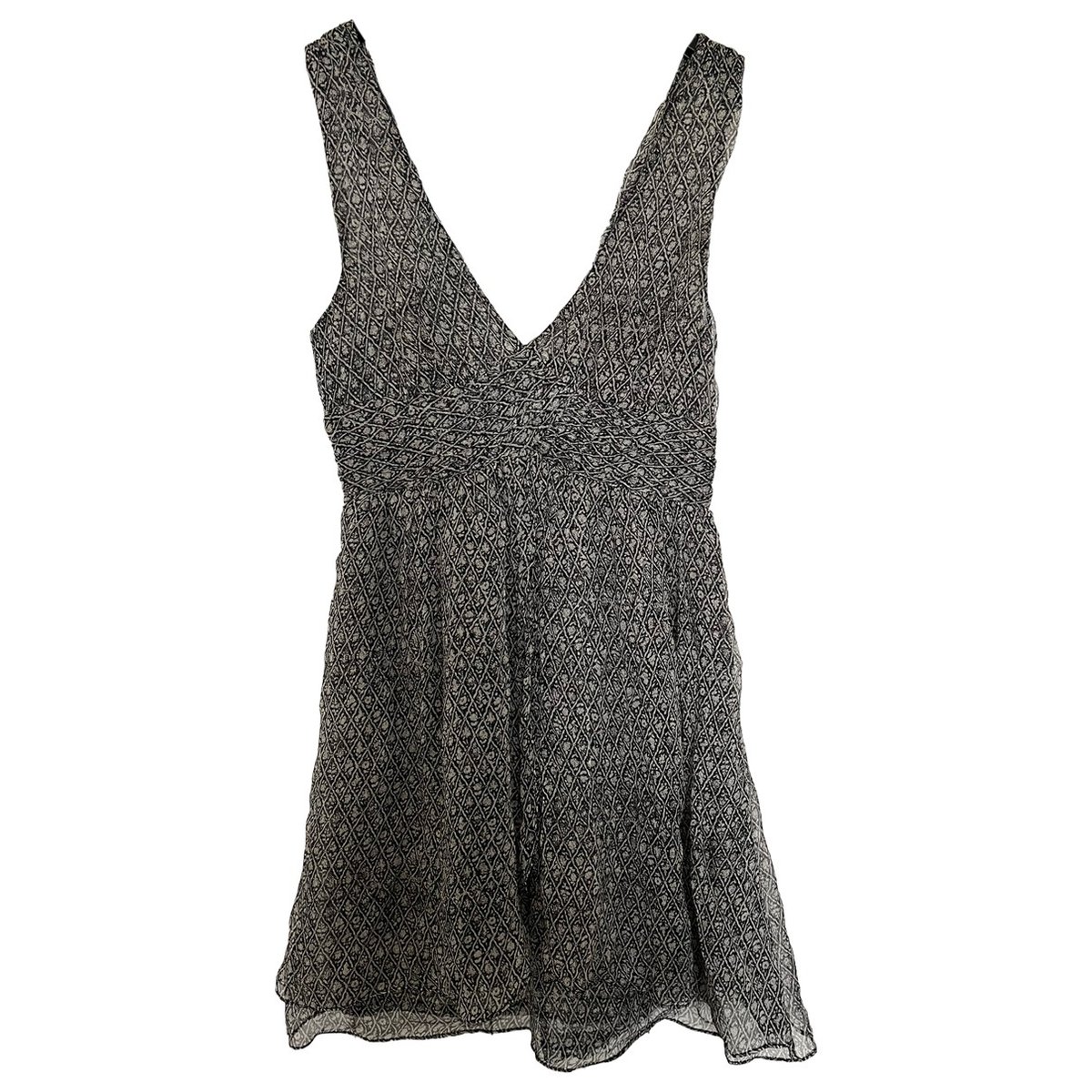 Spring Summer 2019 silk mid-length dress