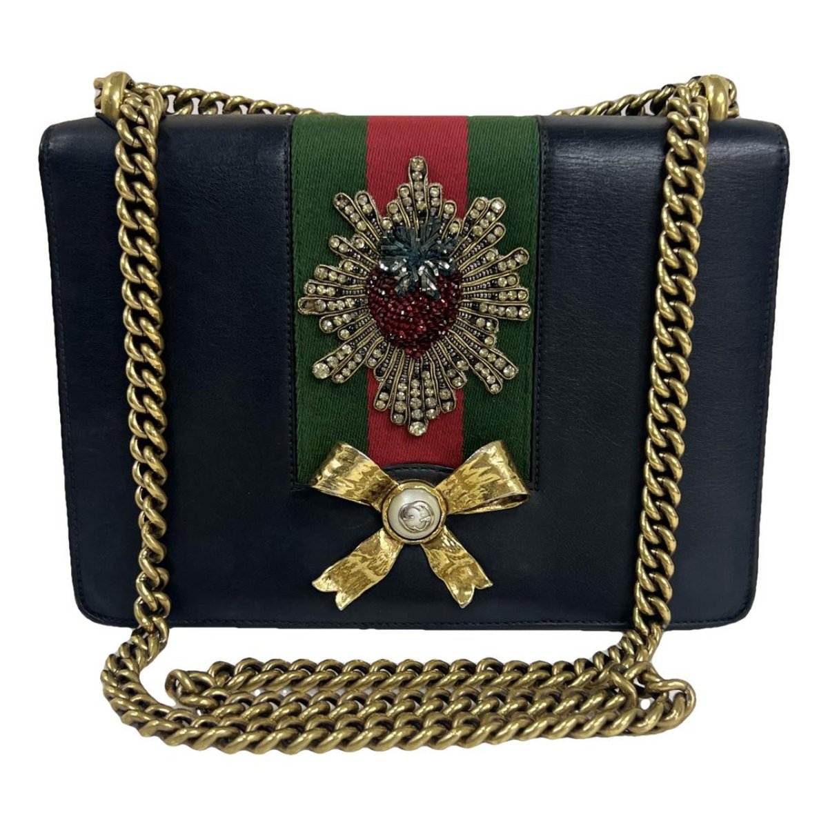 Broadway leather crossbody bag
