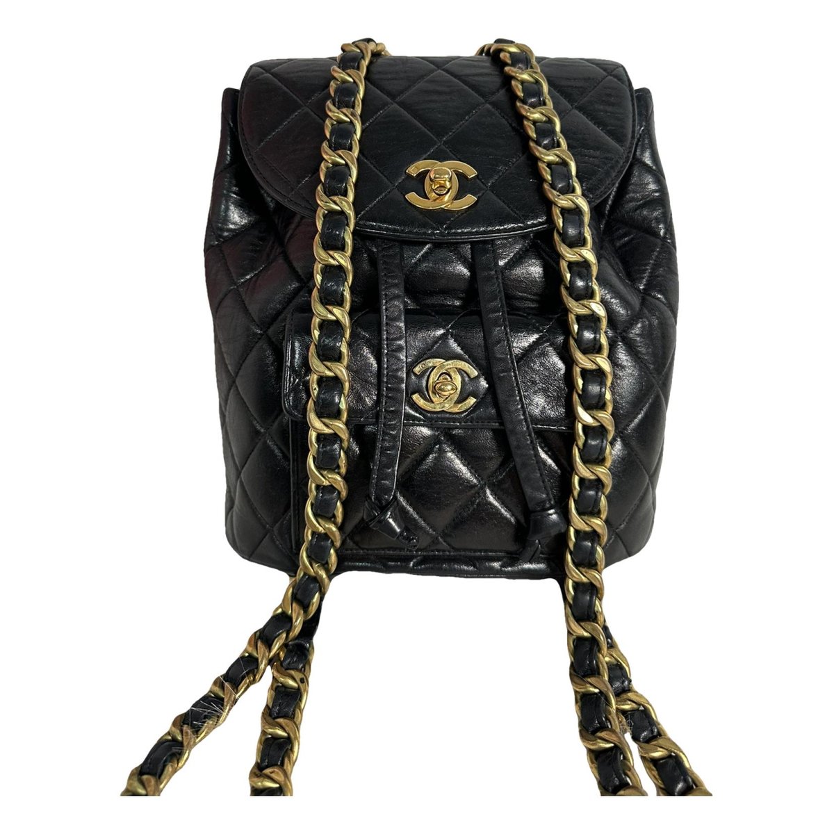 Duma leather backpack