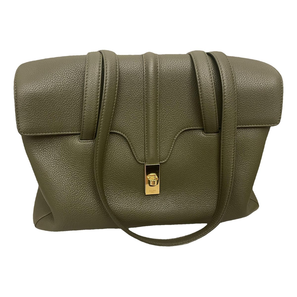 Sac 16 patent leather handbag