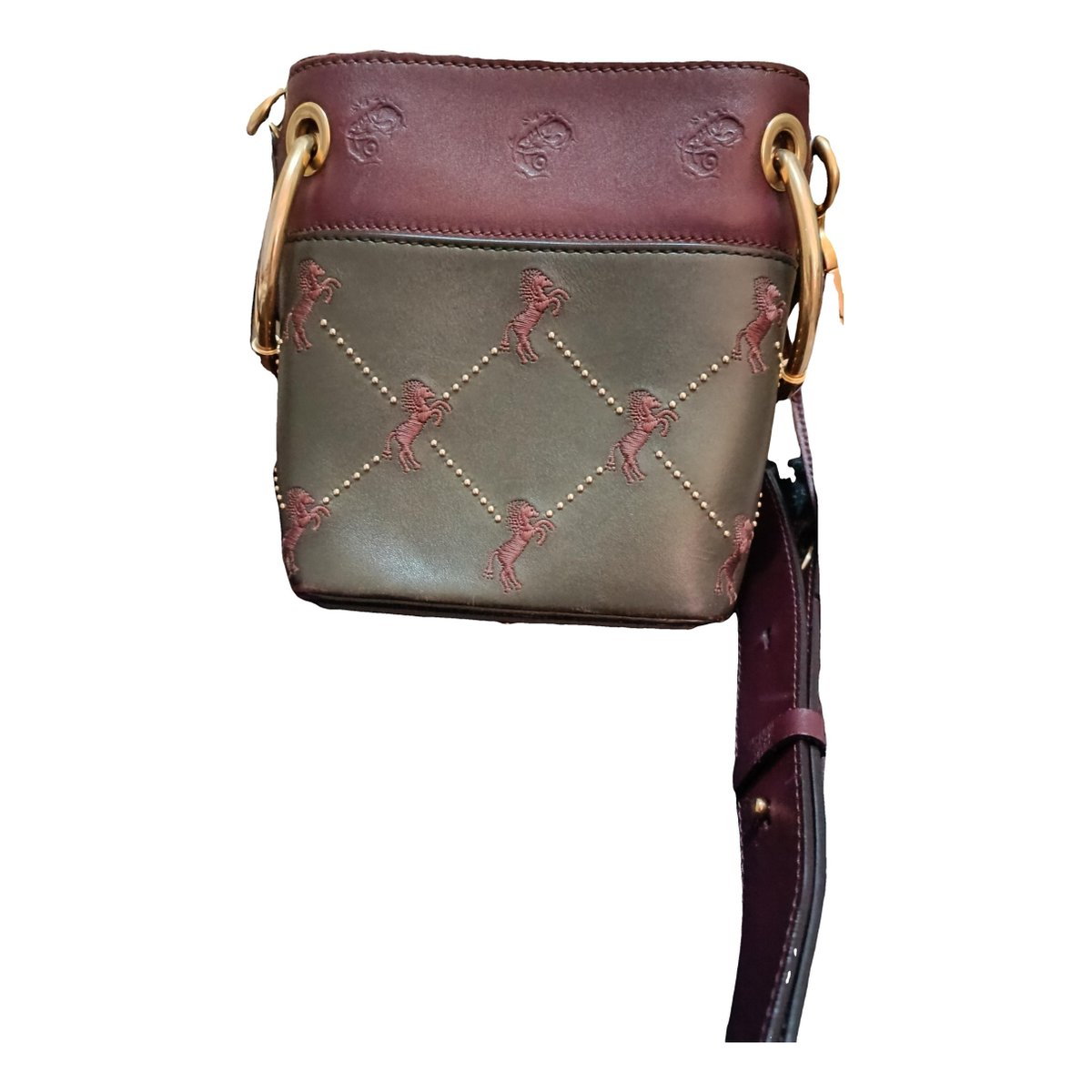 Roy leather crossbody bag