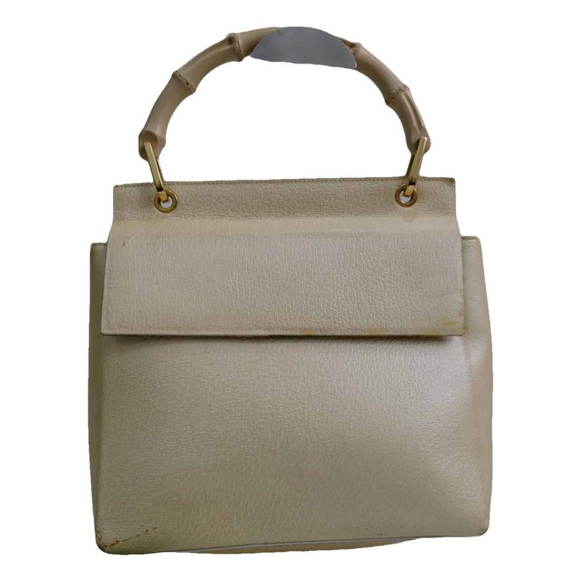 Vintage Bamboo leather handbag