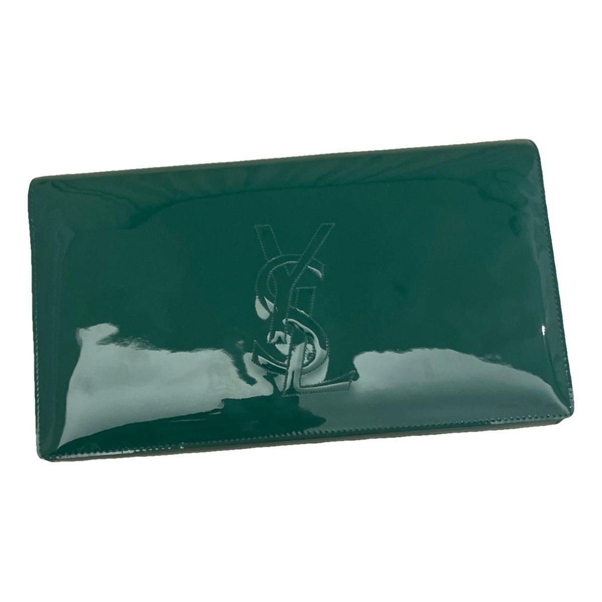 Belle de Jour patent leather clutch bag