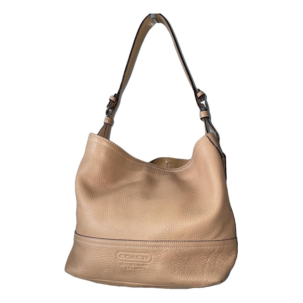 Abby duffle leather handbag