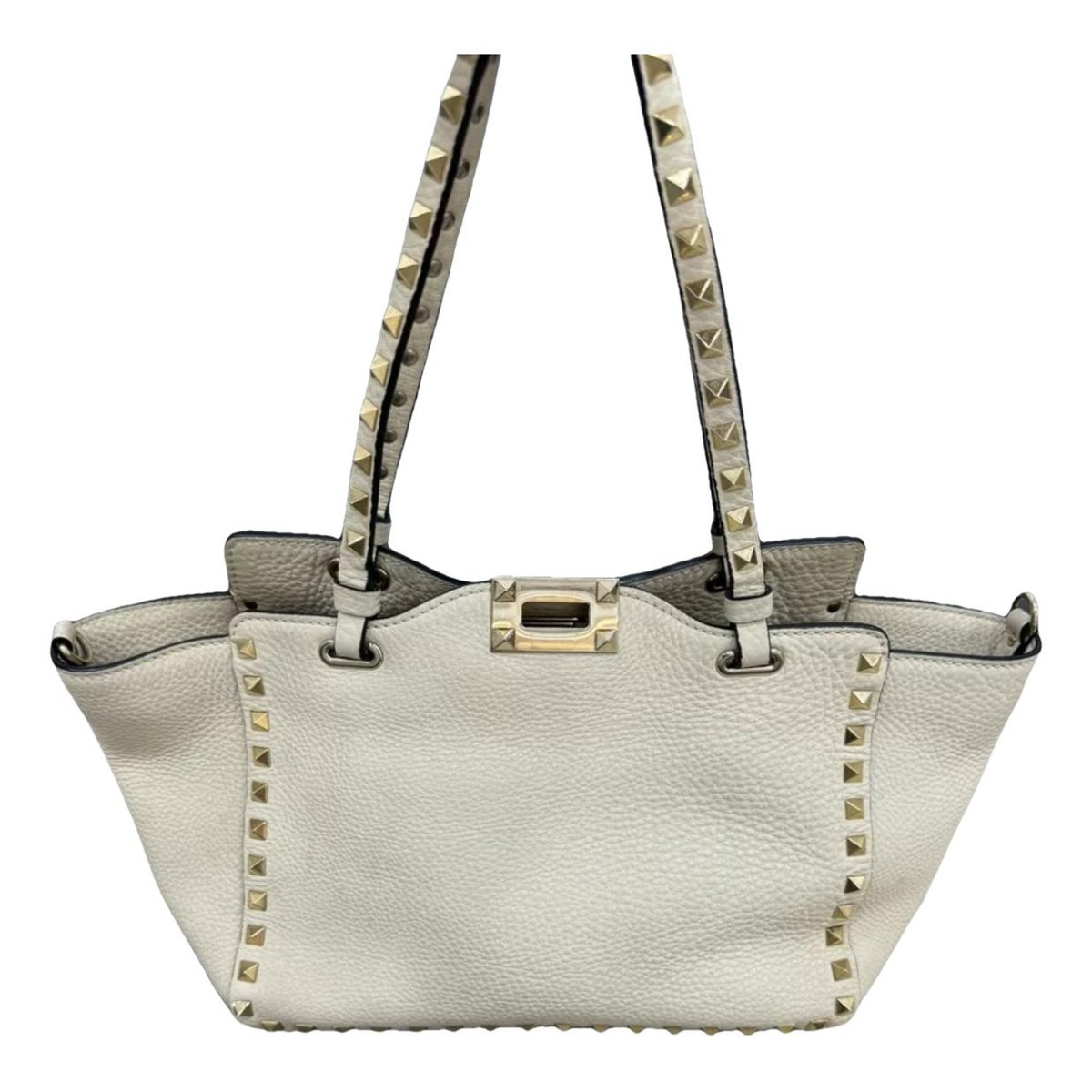 Micro Rockstud leather tote