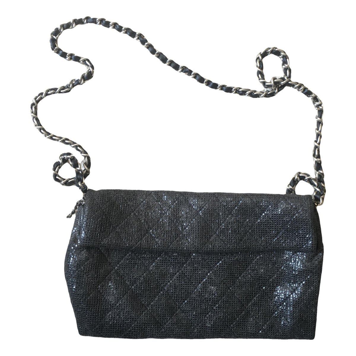 Wallet On Chain Timeless/Classique cloth handbag