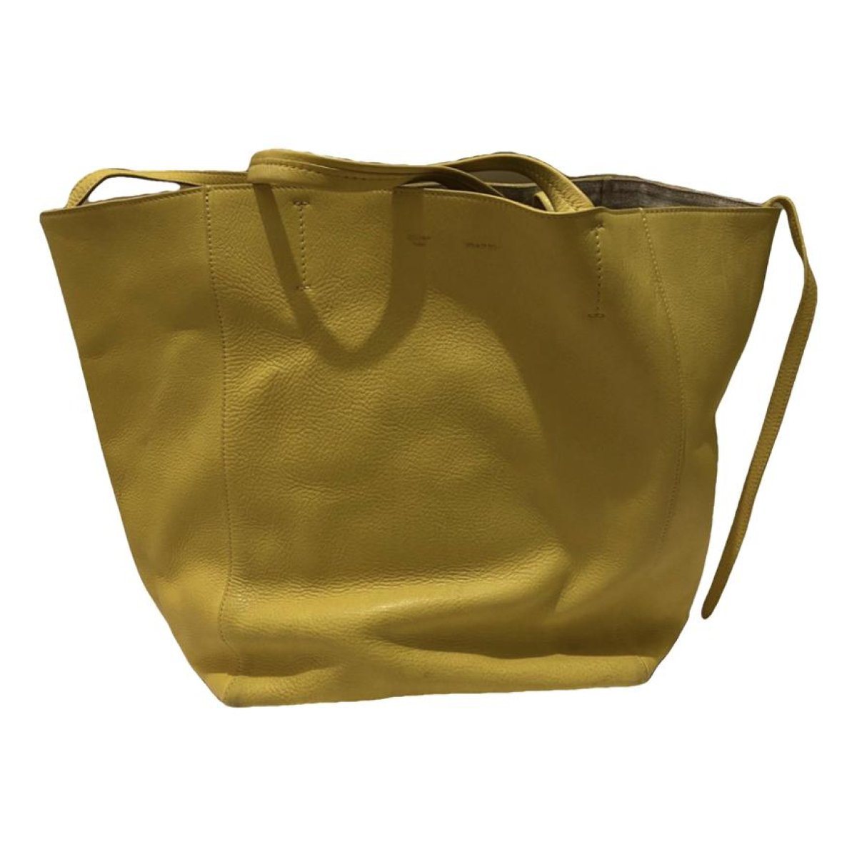 Cabas Phantom leather handbag