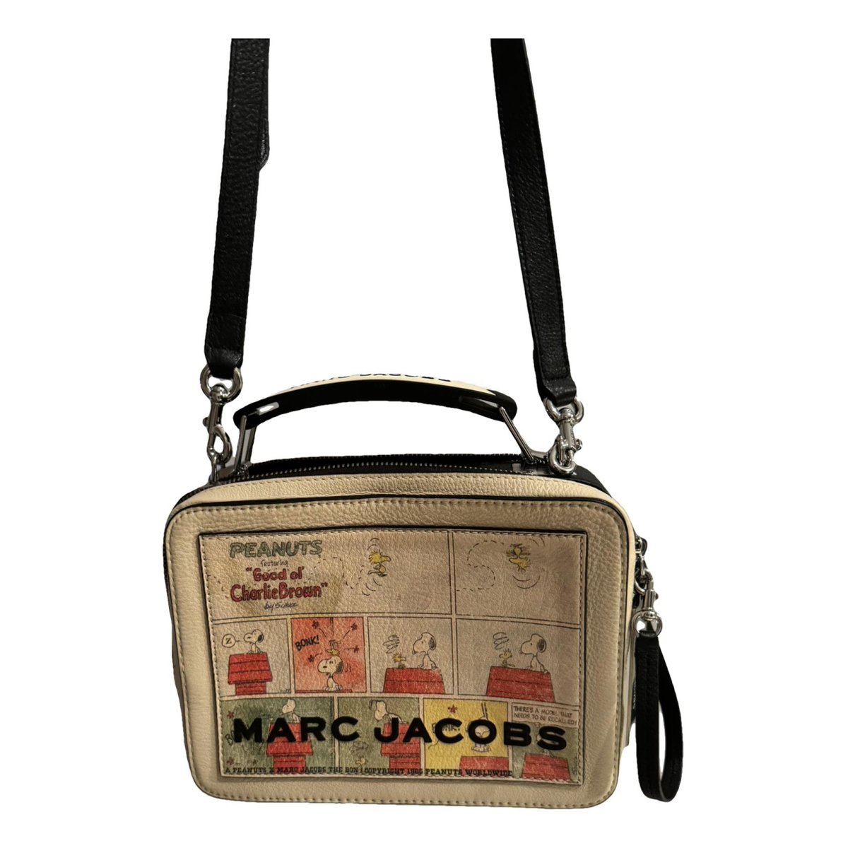 The Box Bag leather crossbody bag