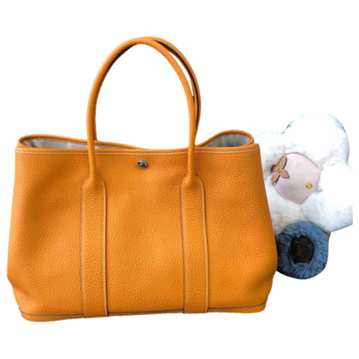 Garden Party leather tote
