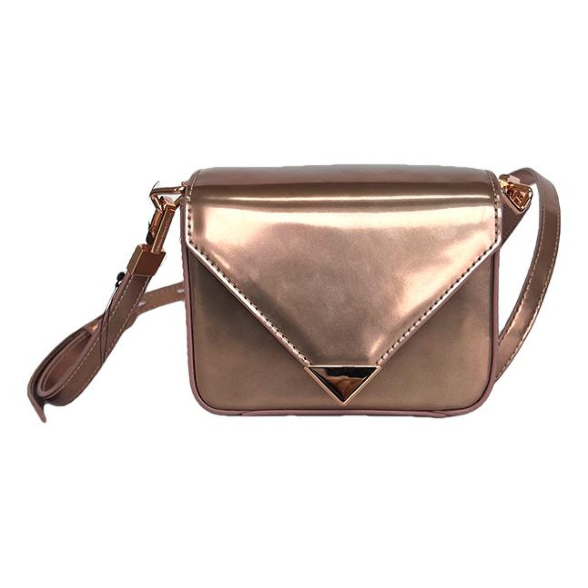 Prisma patent leather crossbody bag