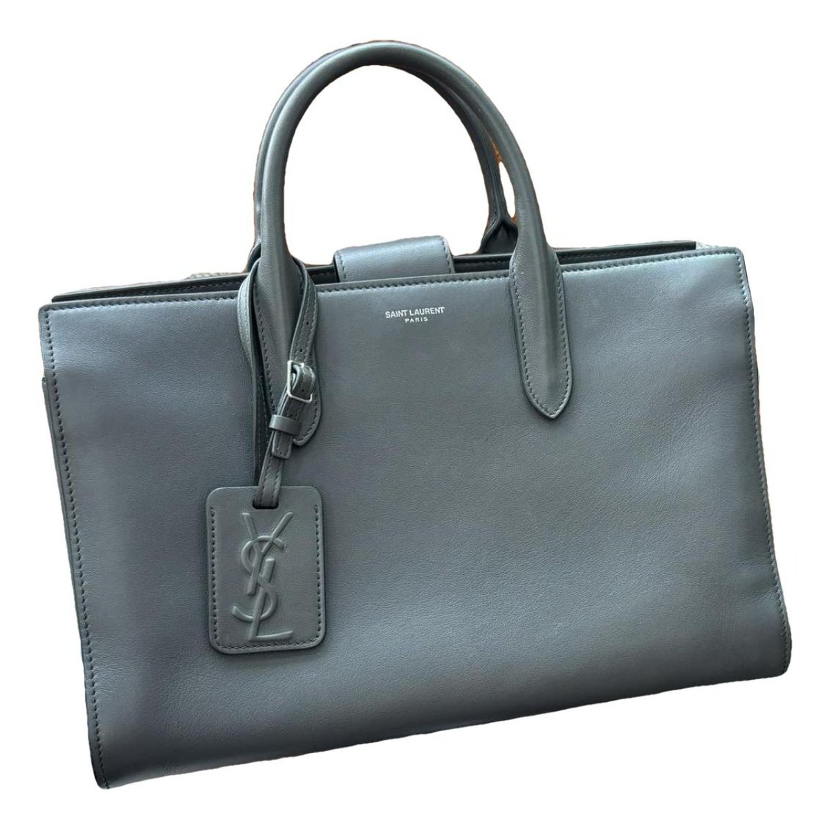 Cabas Rive Gauche leather handbag