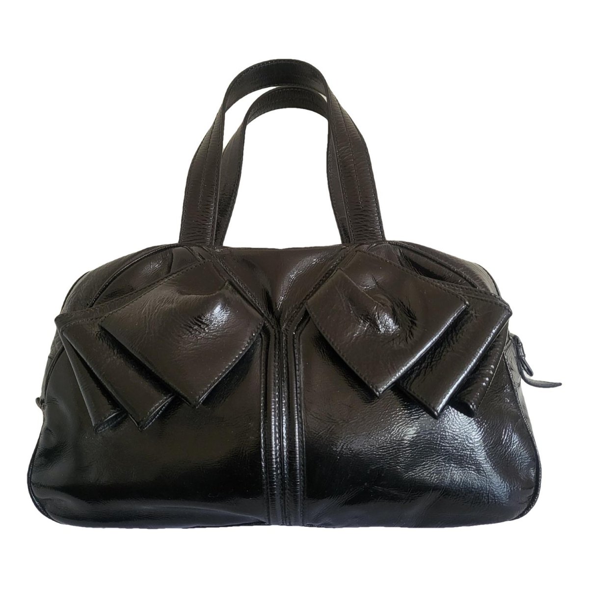 Easy leather bowling bag