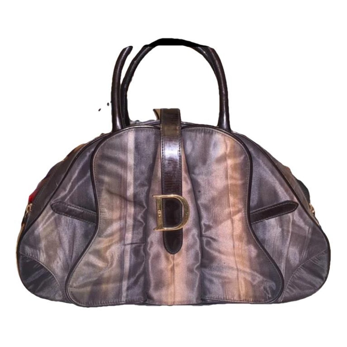 Saddle Bowler leather handbag