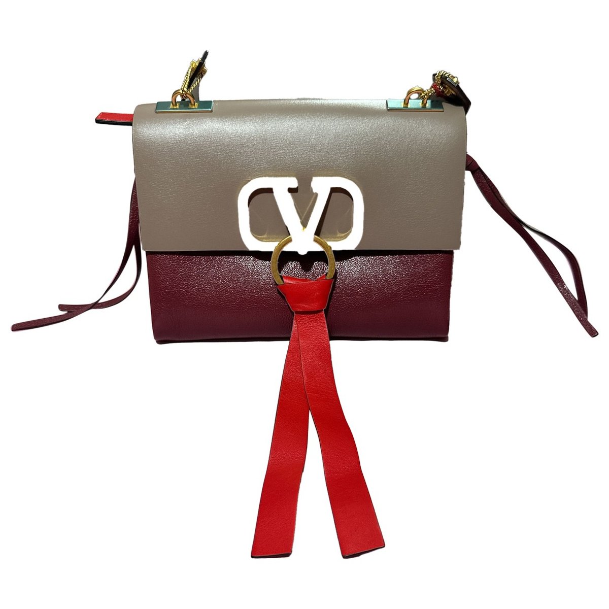 Vring leather handbag