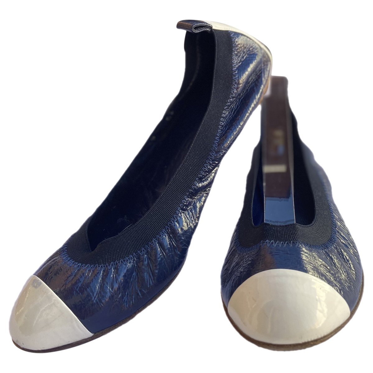 Cambon patent leather ballet flats
