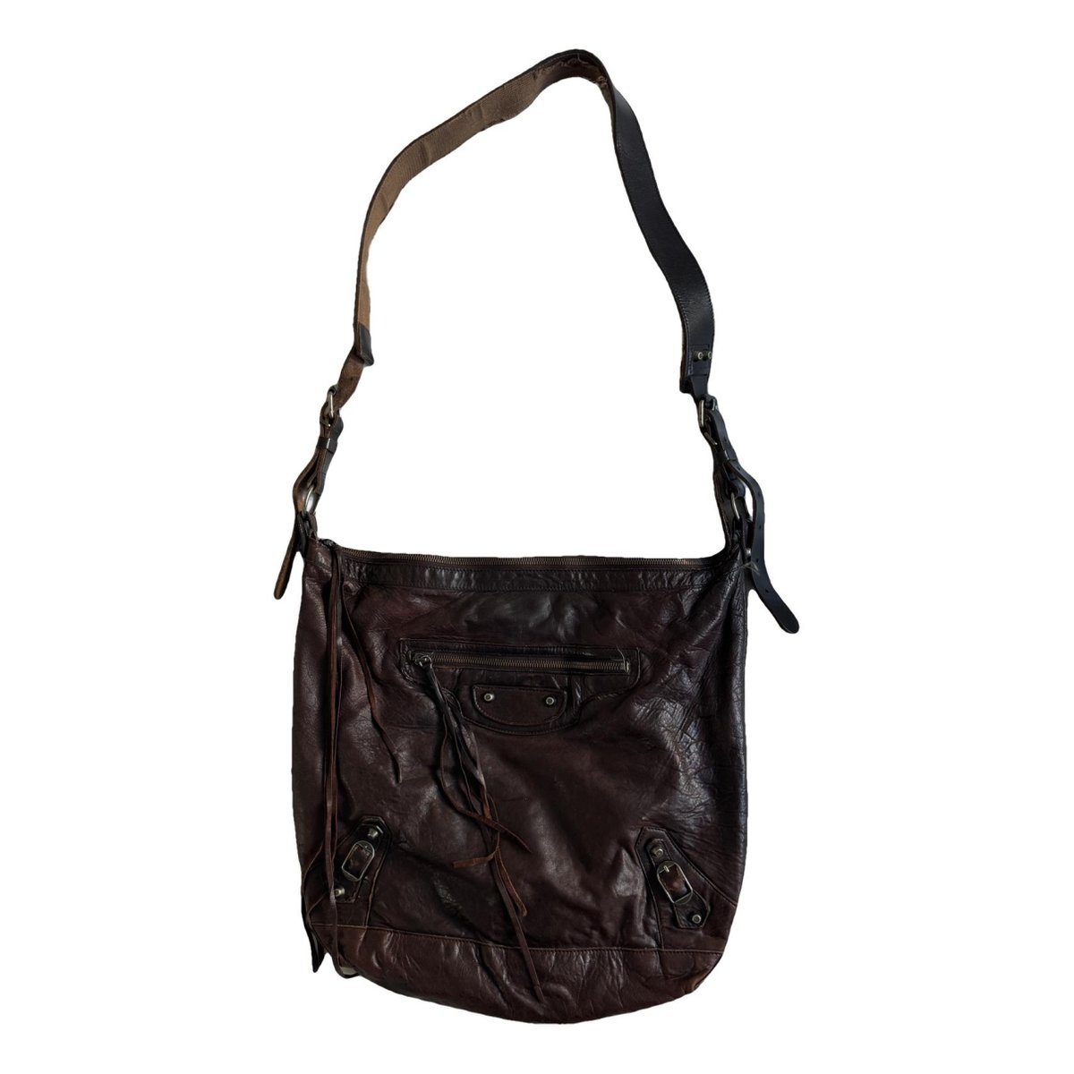 Courier XL leather handbag