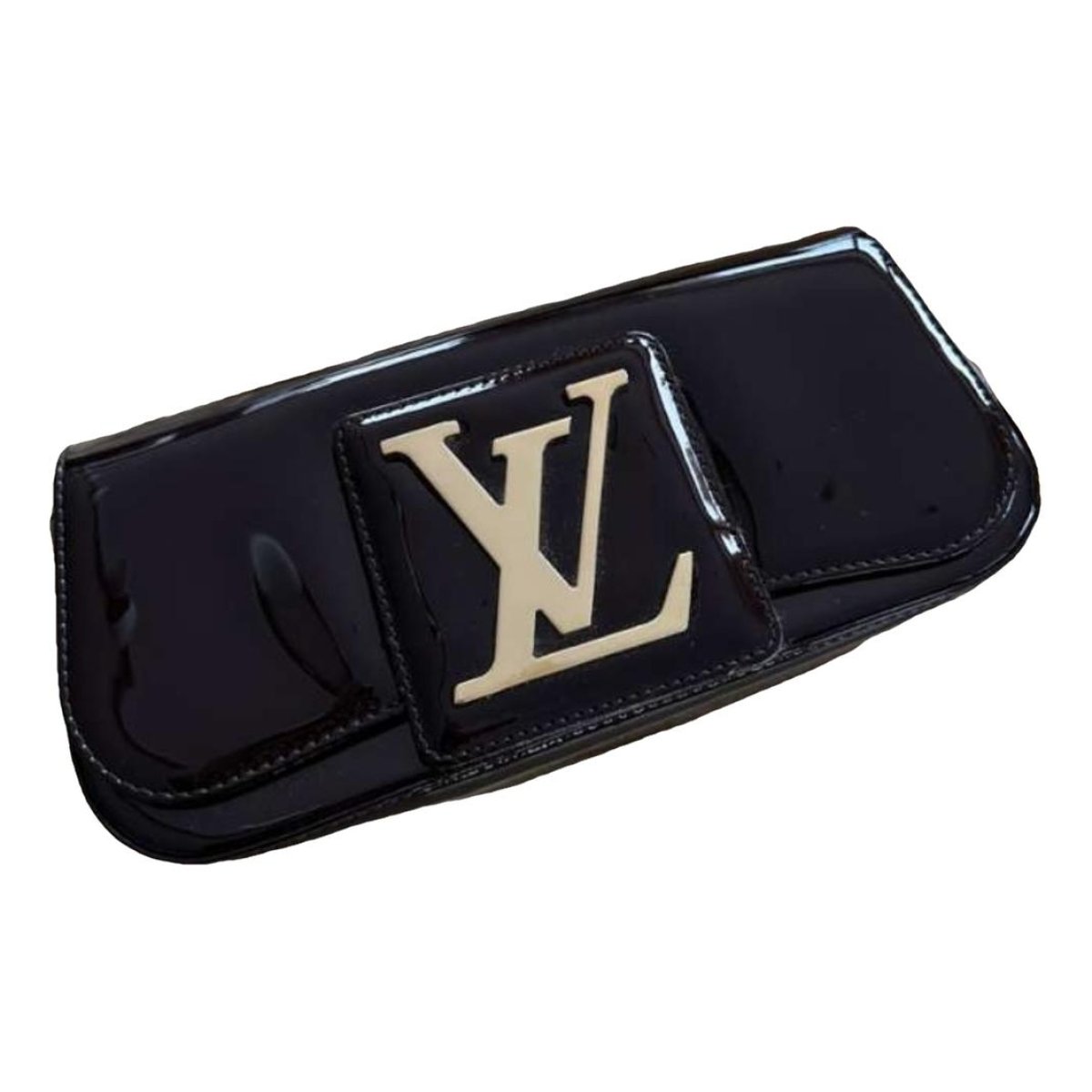 Sobe patent leather clutch bag