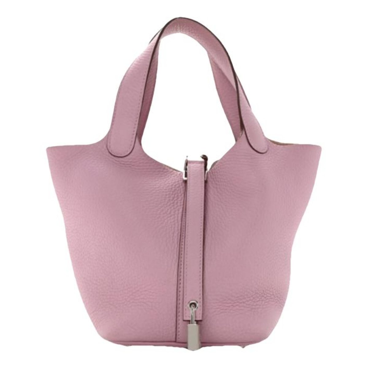Picotin leather tote