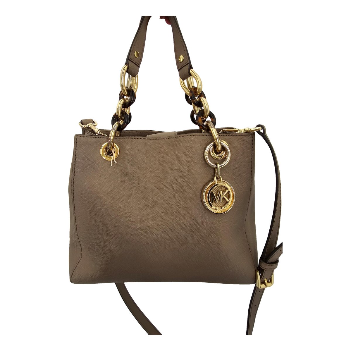 Cynthia leather crossbody bag