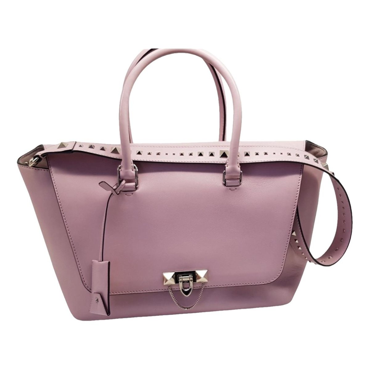 Demilune leather bag