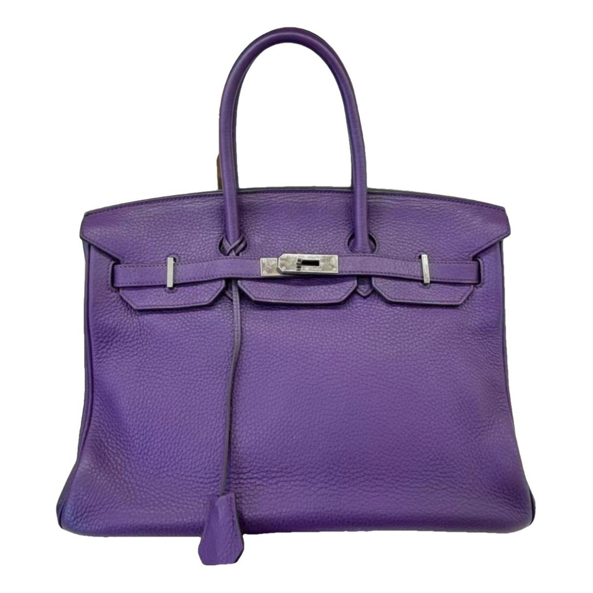 Birkin 35 leather handbag
