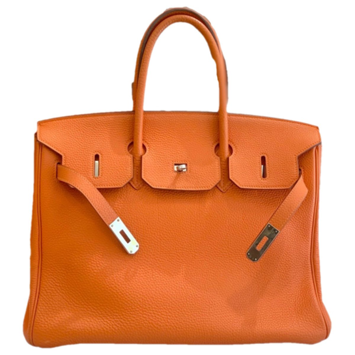 Birkin 35 leather handbag