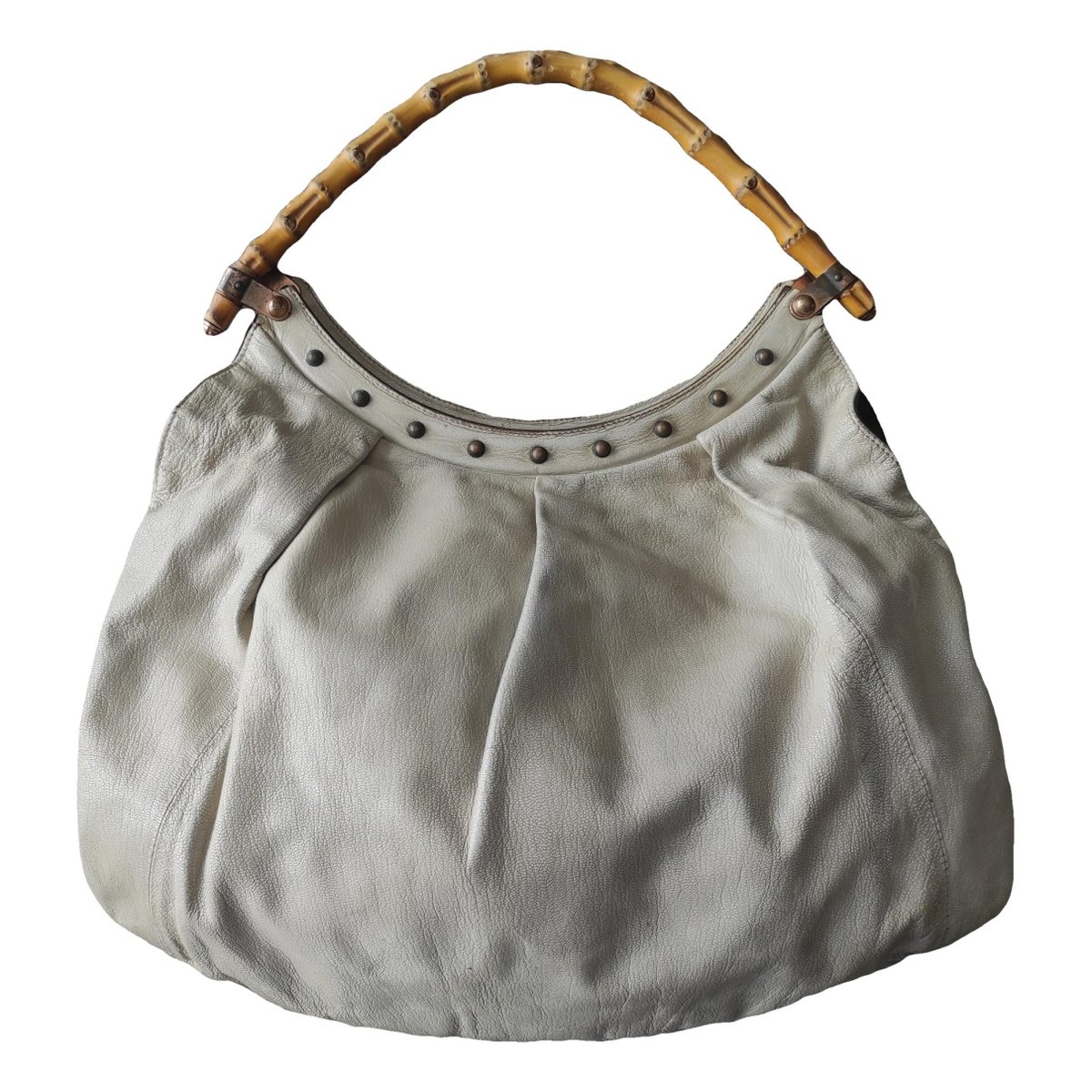 Vintage Bamboo Hobo leather handbag