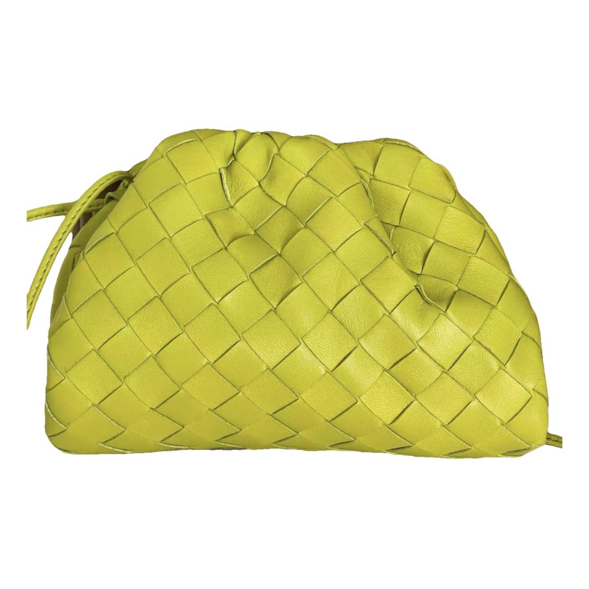 Pouch leather handbag