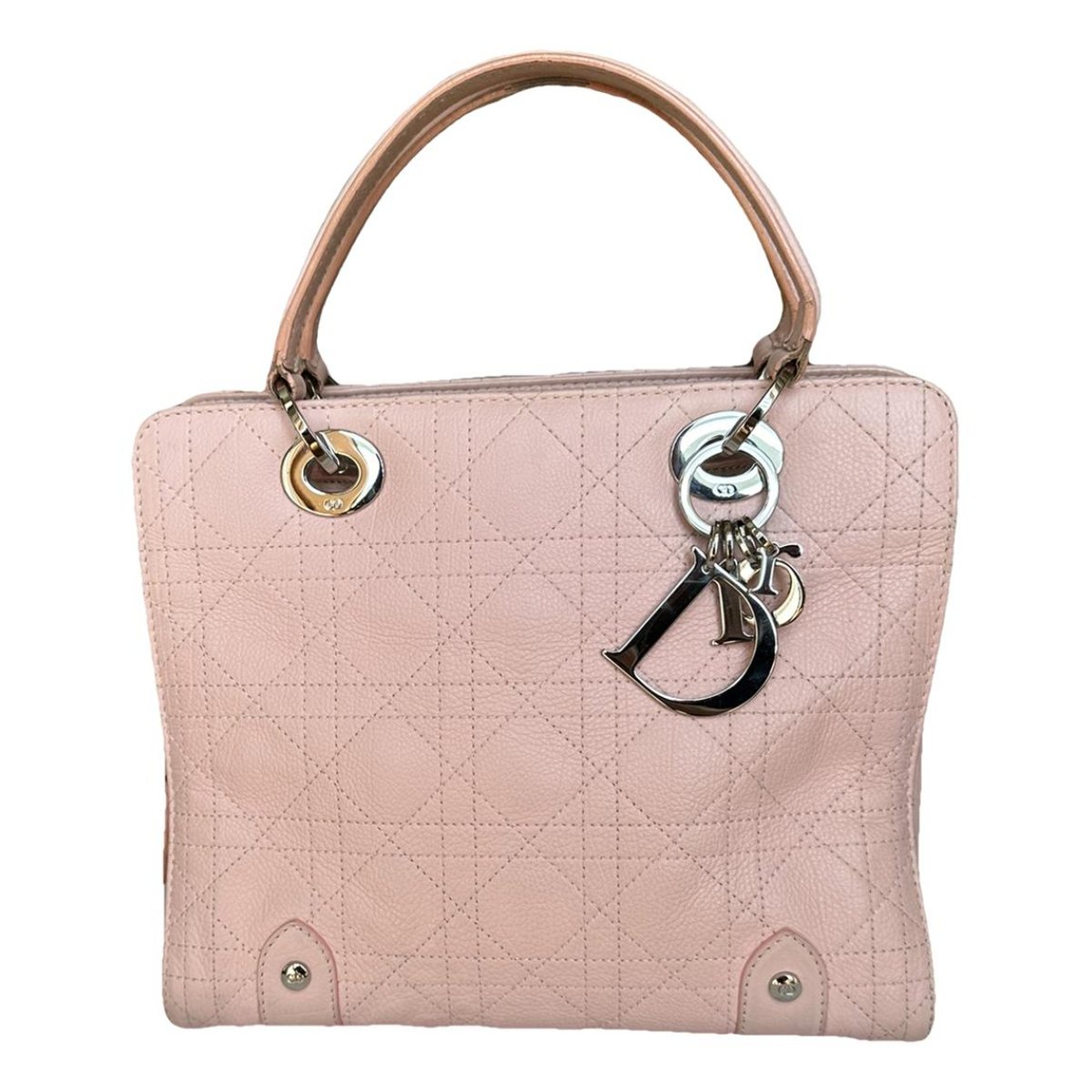 Lady Dior leather handbag