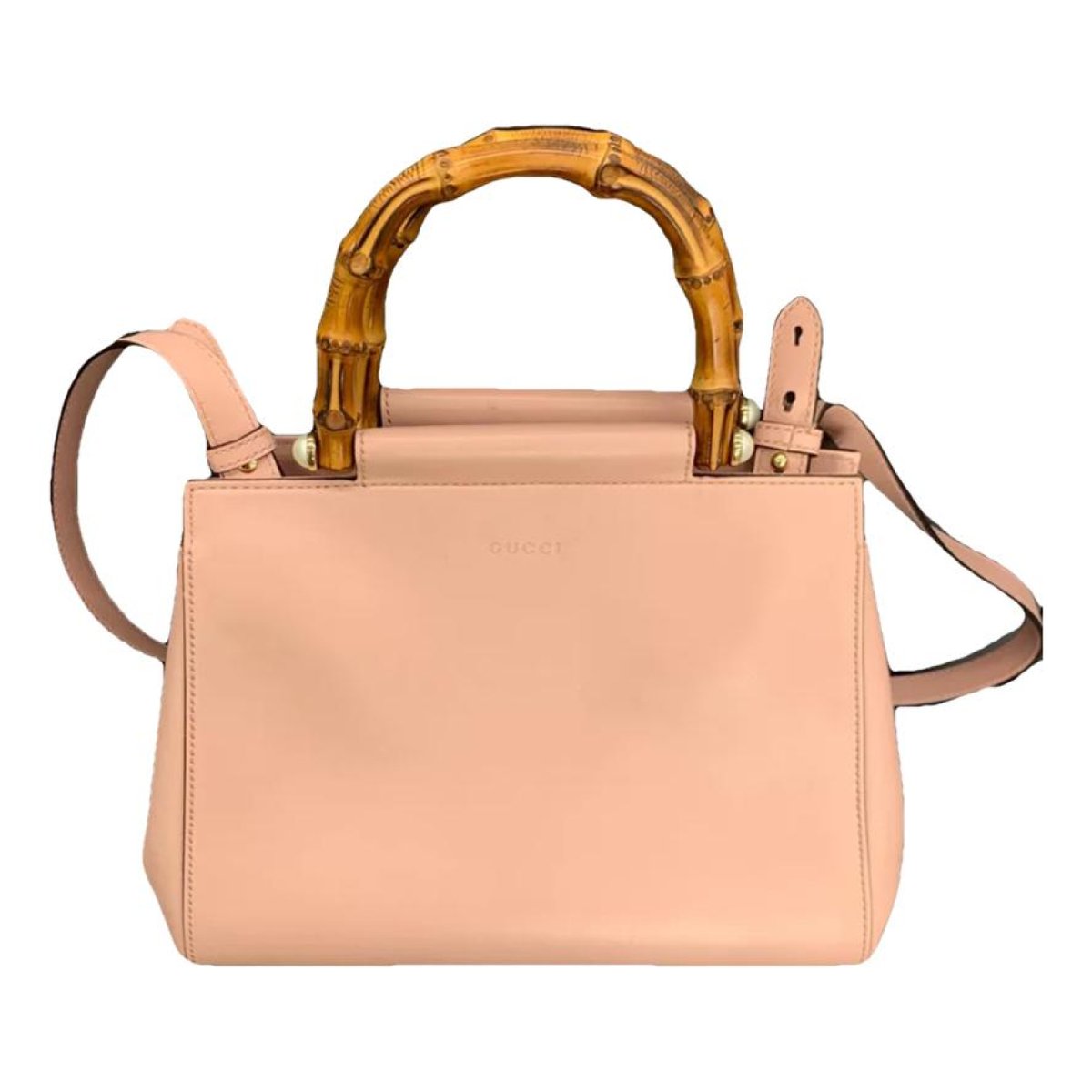 Diana Bamboo leather tote