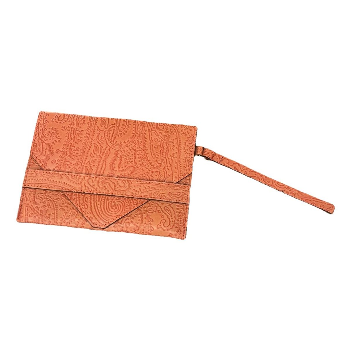 Vinyl clutch bag