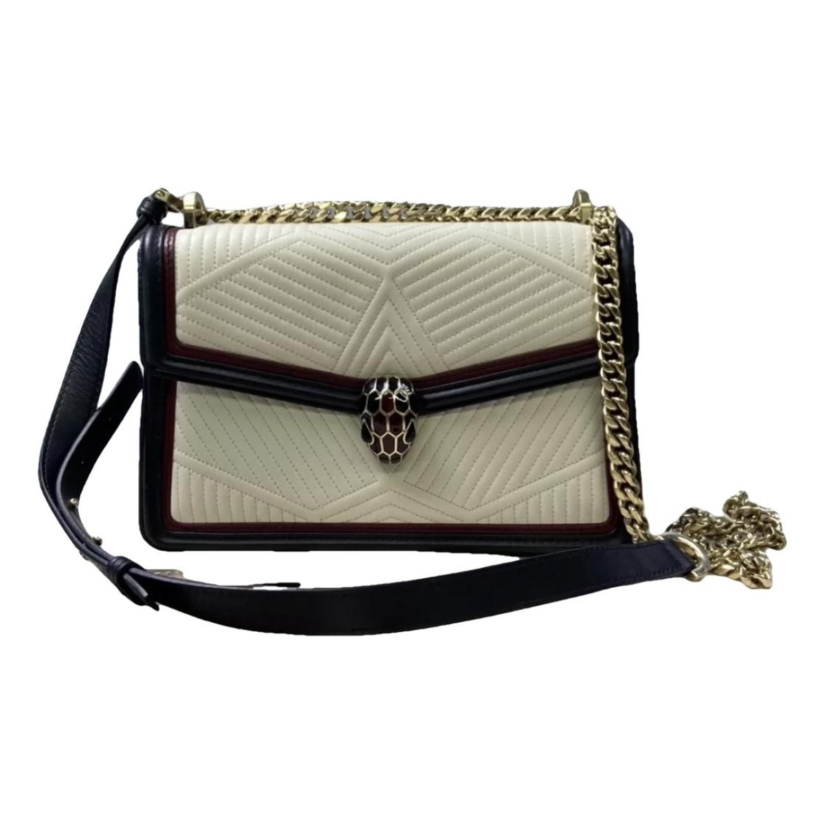 Serpenti leather crossbody bag