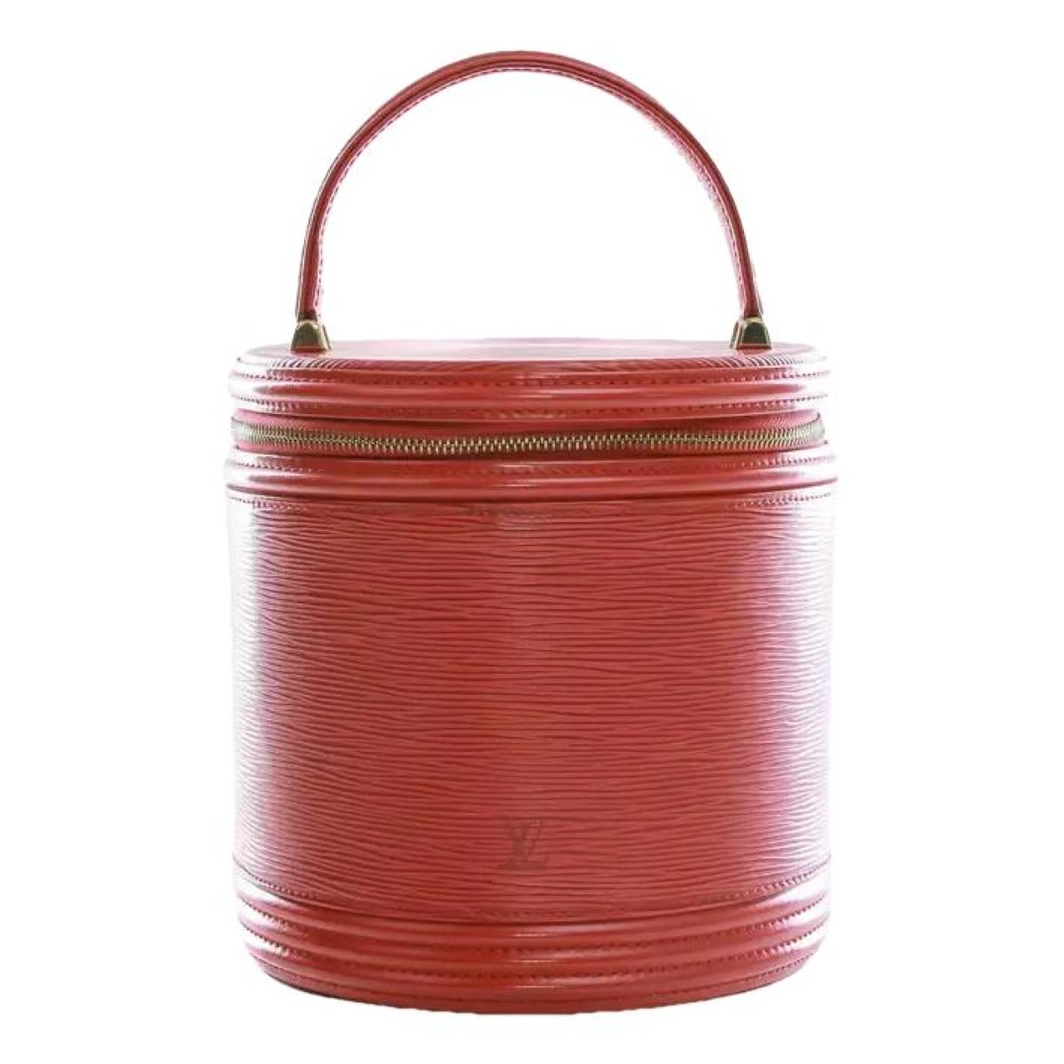 Vanity leather handbag