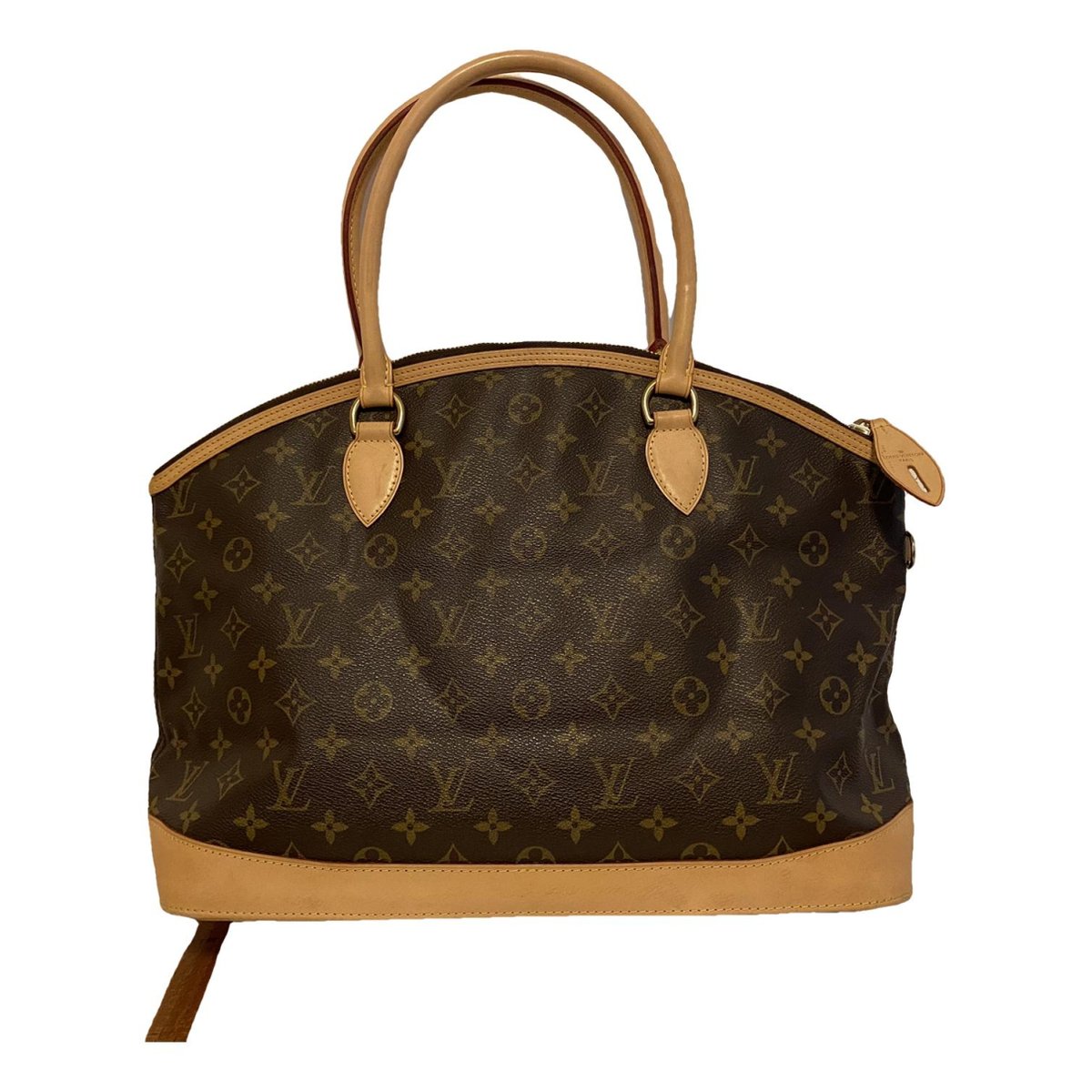 Lockit leather handbag