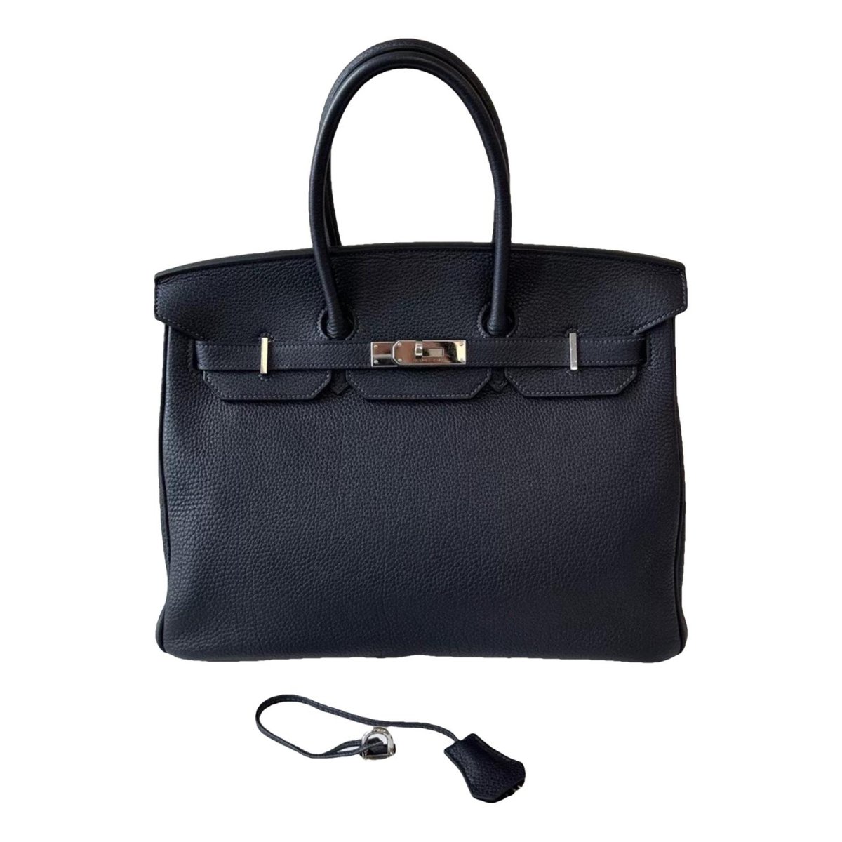 Birkin 35 leather handbag