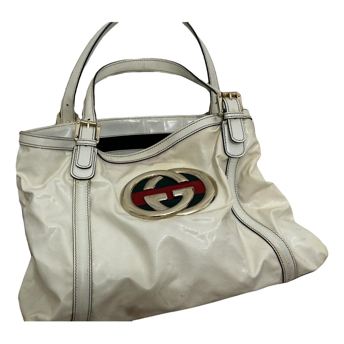 Britt leather handbag