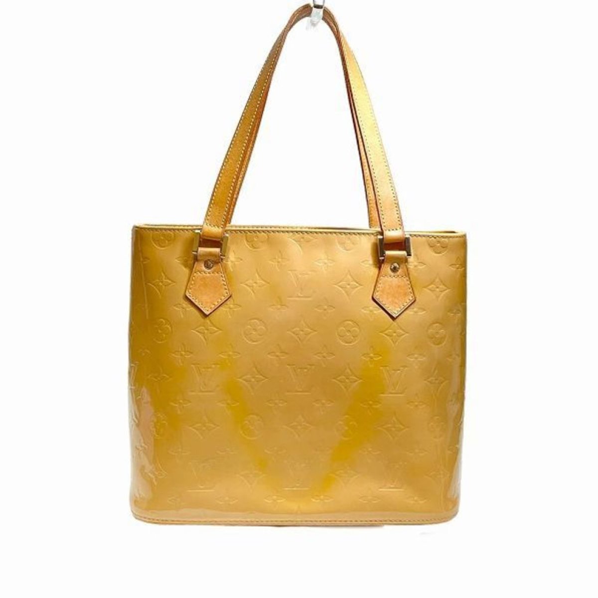 Houston patent leather tote