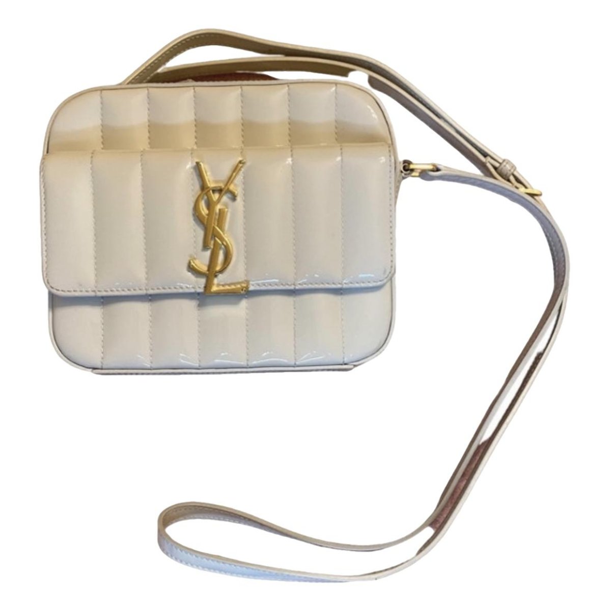Vicky patent leather crossbody bag