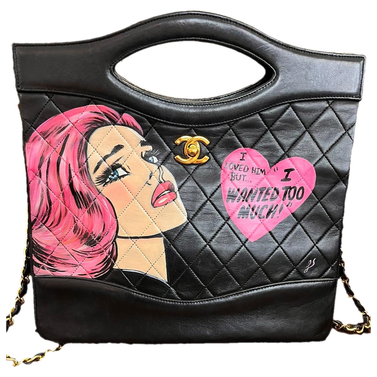31 Vintage leather crossbody bag