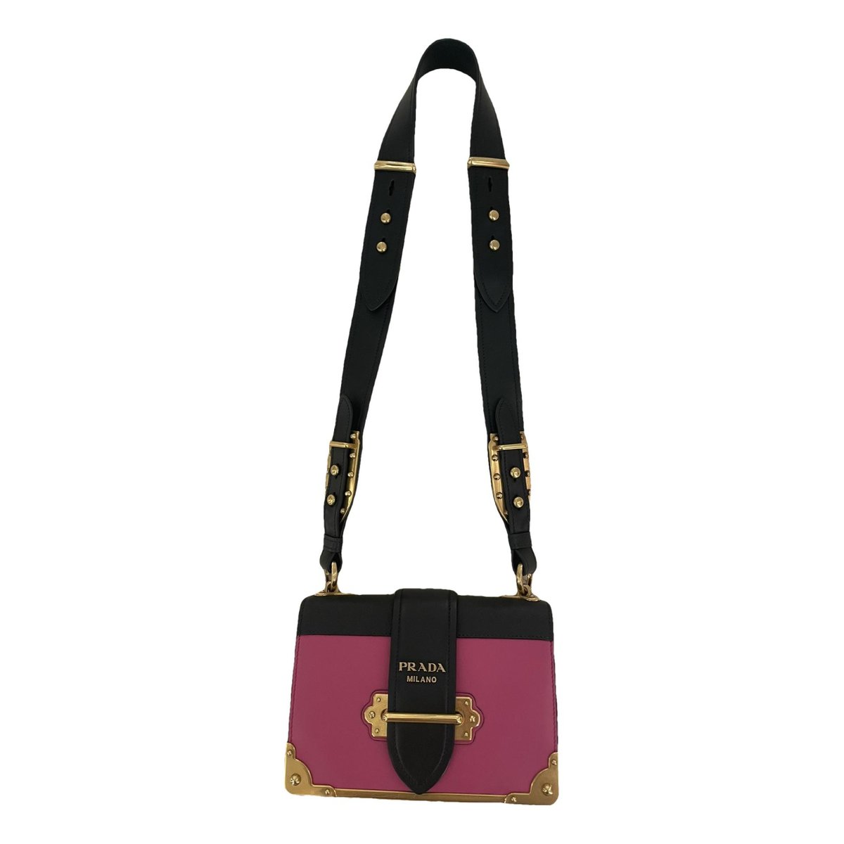 Cahier leather crossbody bag