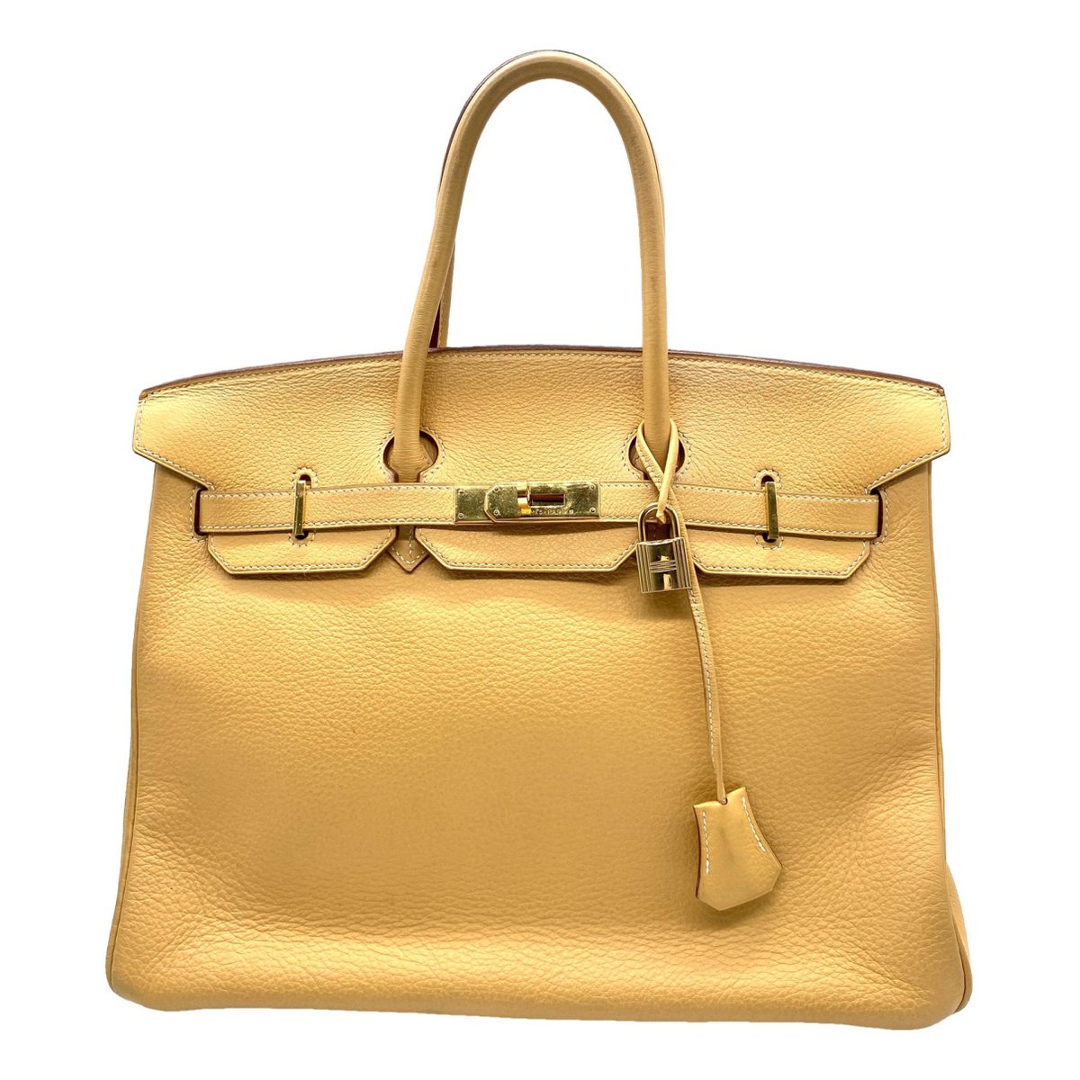 Birkin 35 leather handbag