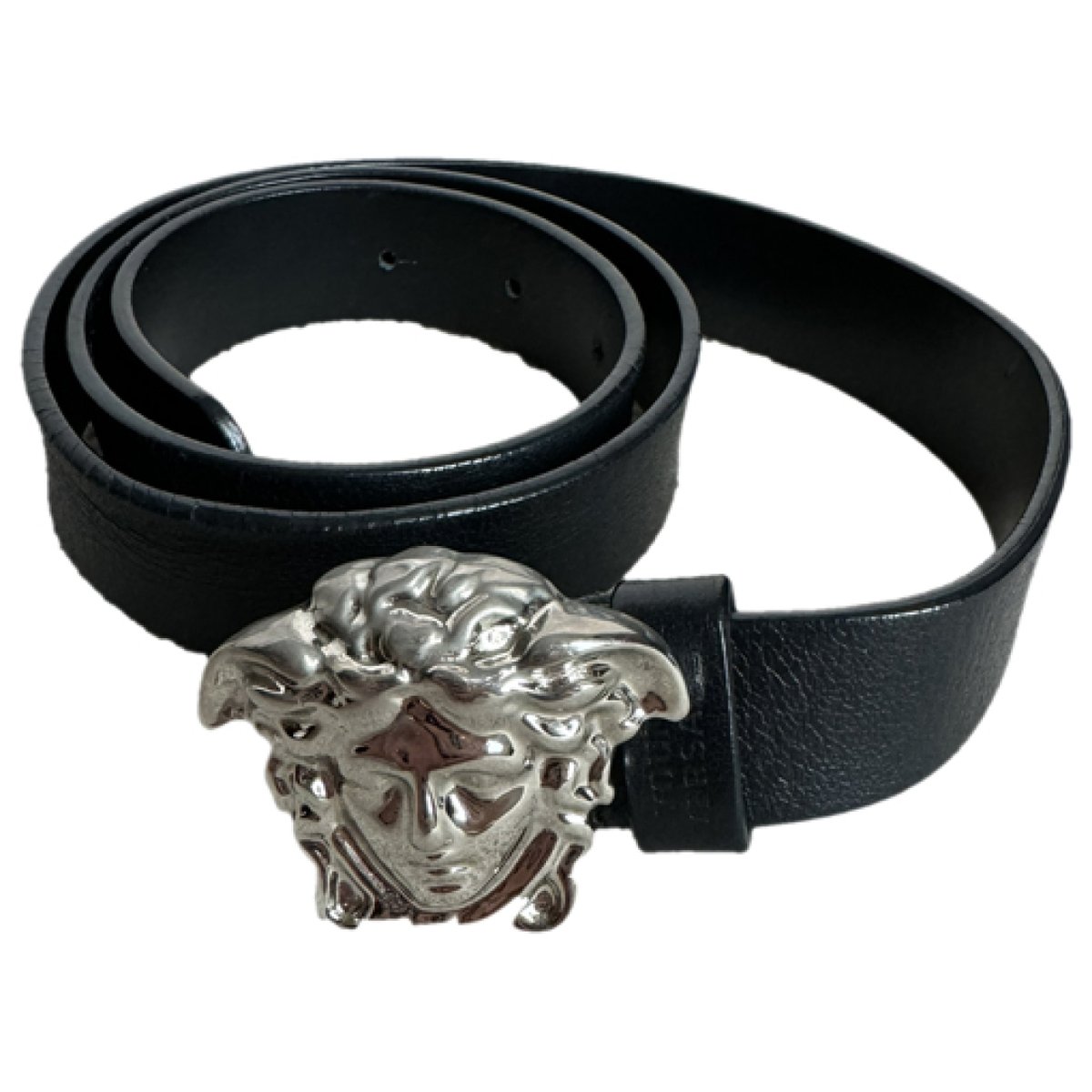 Medusa leather belt