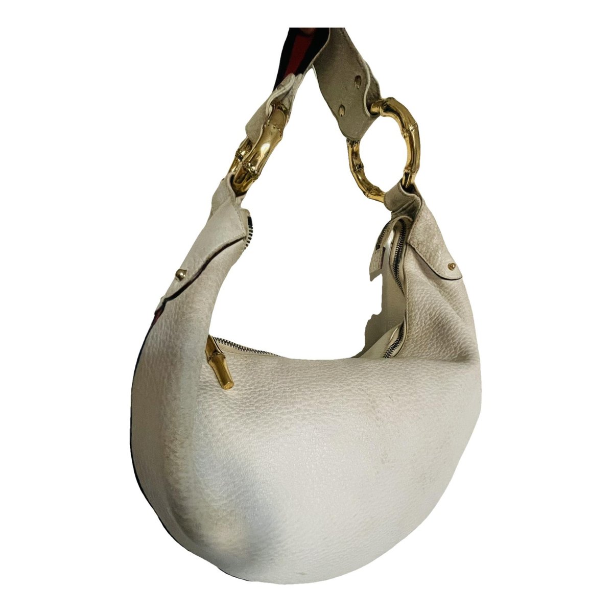 Bamboo Ring leather handbag