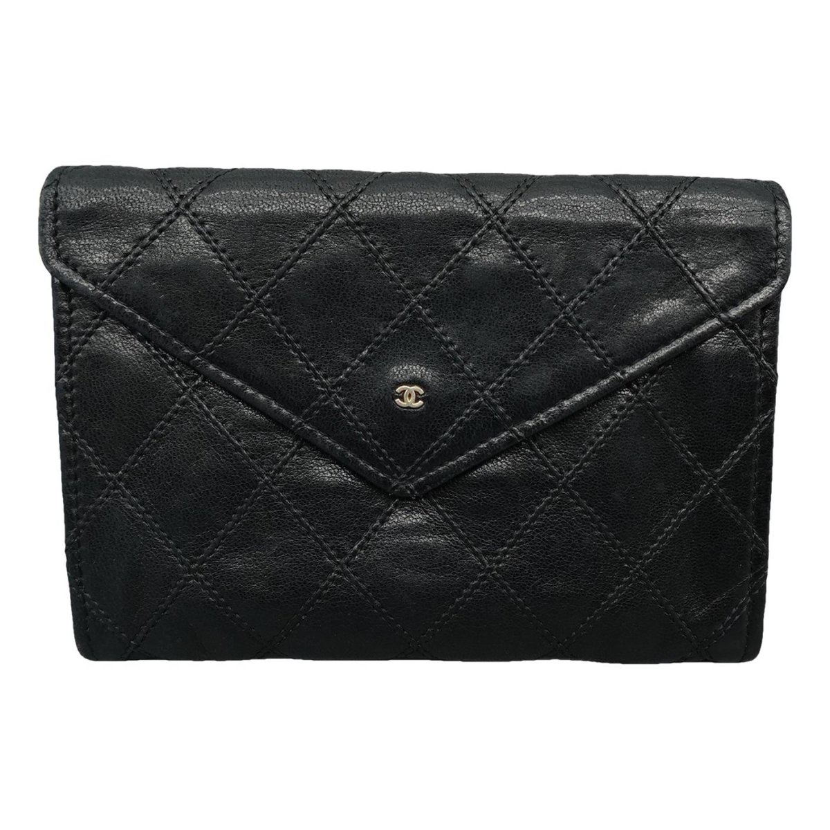 Wallet on Chain leather handbag