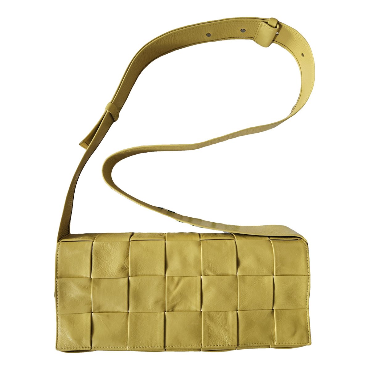 Cassette leather crossbody bag
