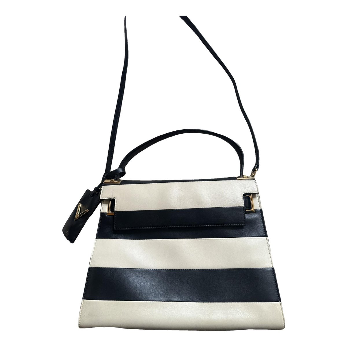 My Rockstud leather handbag