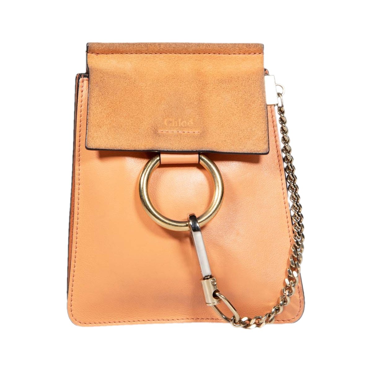 Faye leather crossbody bag