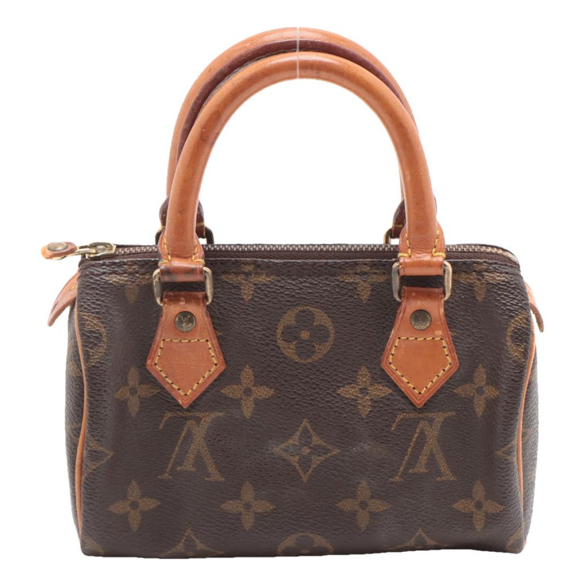 Nano Speedy / Mini HL leather handbag