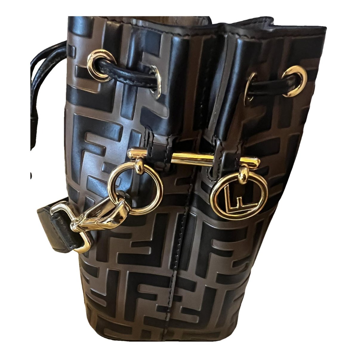 Mon Trésor leather crossbody bag
