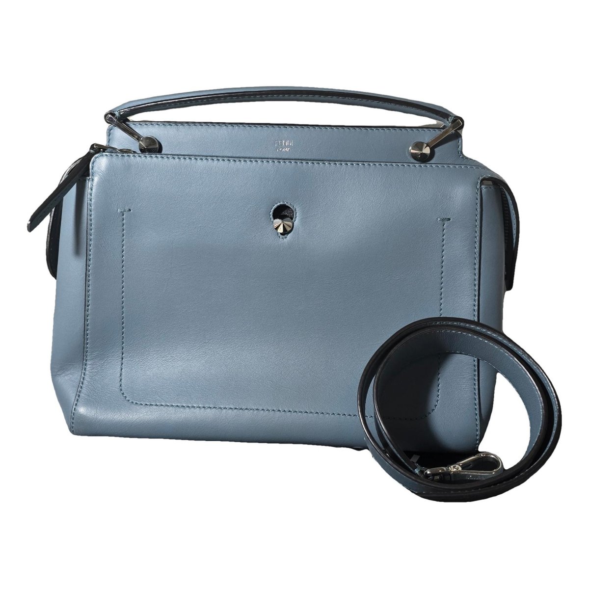 Dot Com leather handbag
